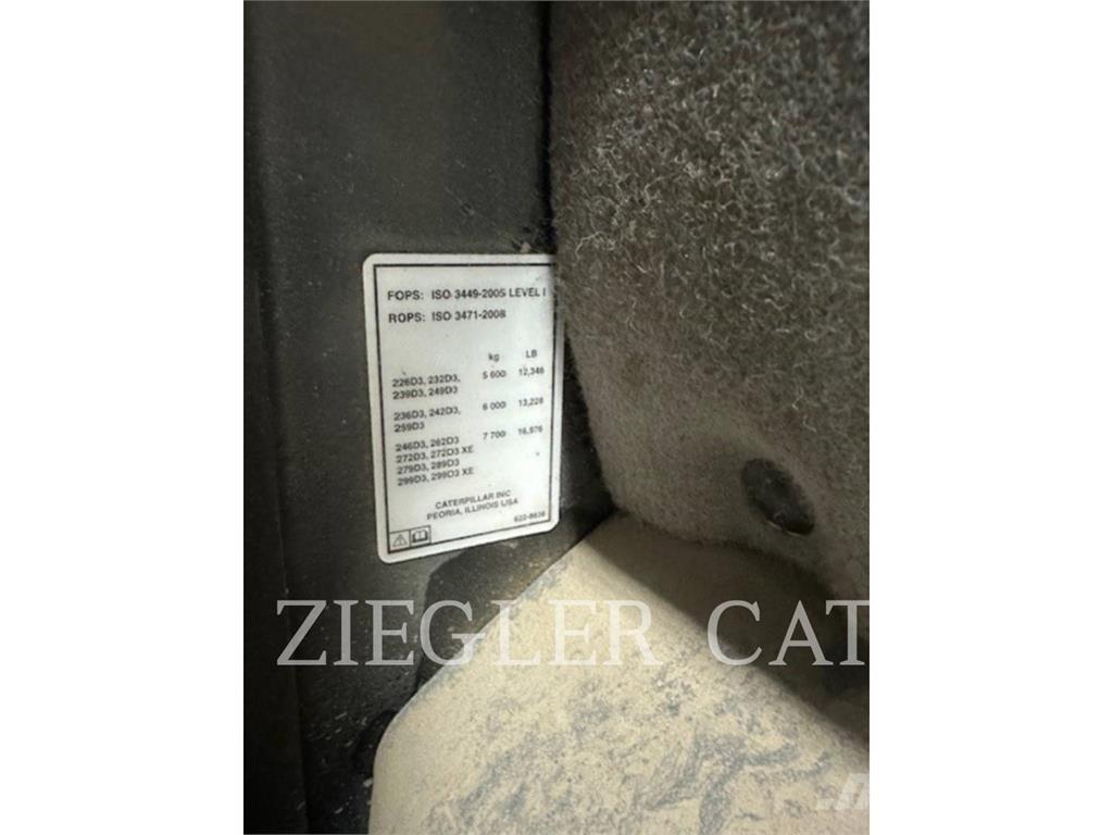 CAT 259D3 Roomiklaadurid