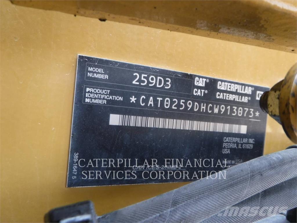 CAT 259D3 Roomiklaadurid