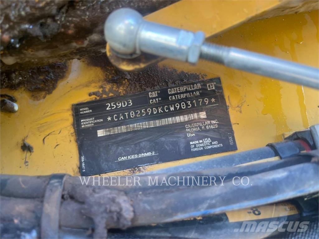 CAT 259D3 C3H2 Roomiklaadurid