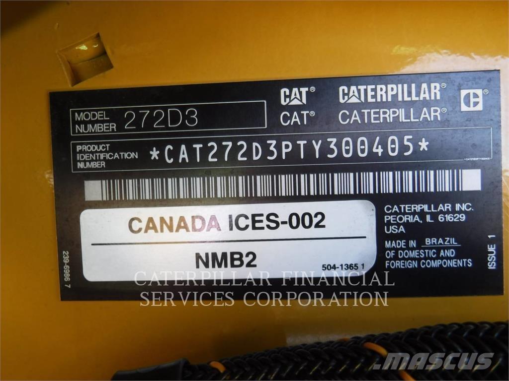 CAT 272D3HF Kompaktlaadurid