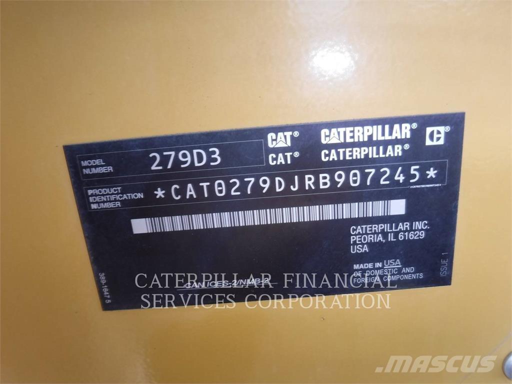 CAT 279D3 Roomiklaadurid