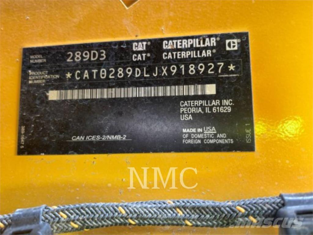 CAT 289D3 Roomiklaadurid