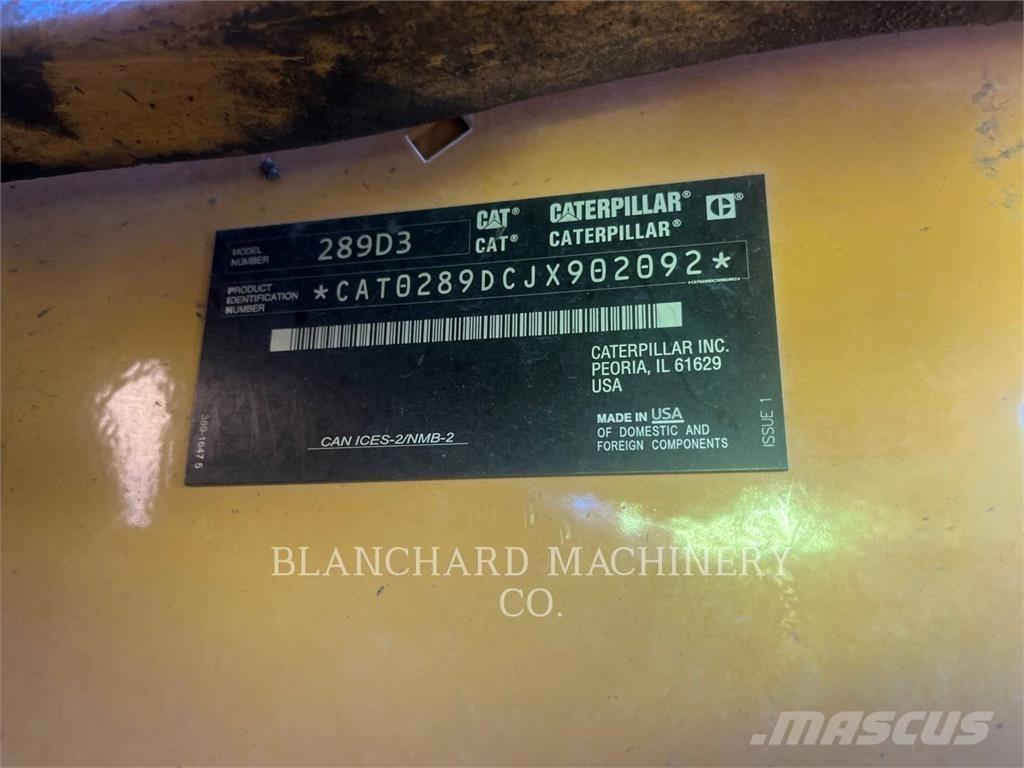 CAT 289D3 Roomiklaadurid