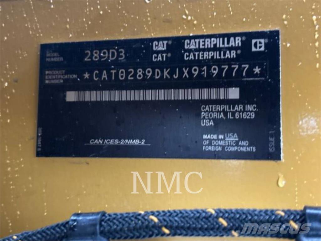CAT 289D3 Roomiklaadurid