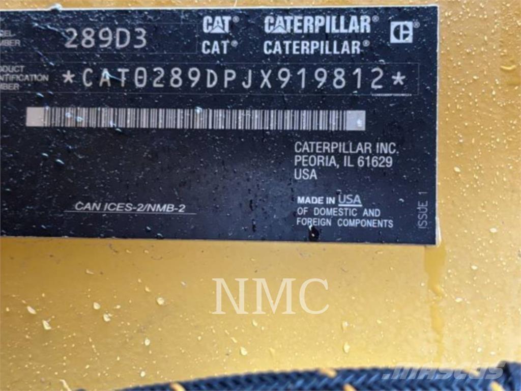 CAT 289D3 Roomiklaadurid