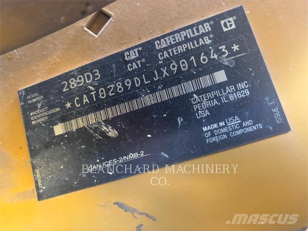 CAT 289D3 Roomiklaadurid