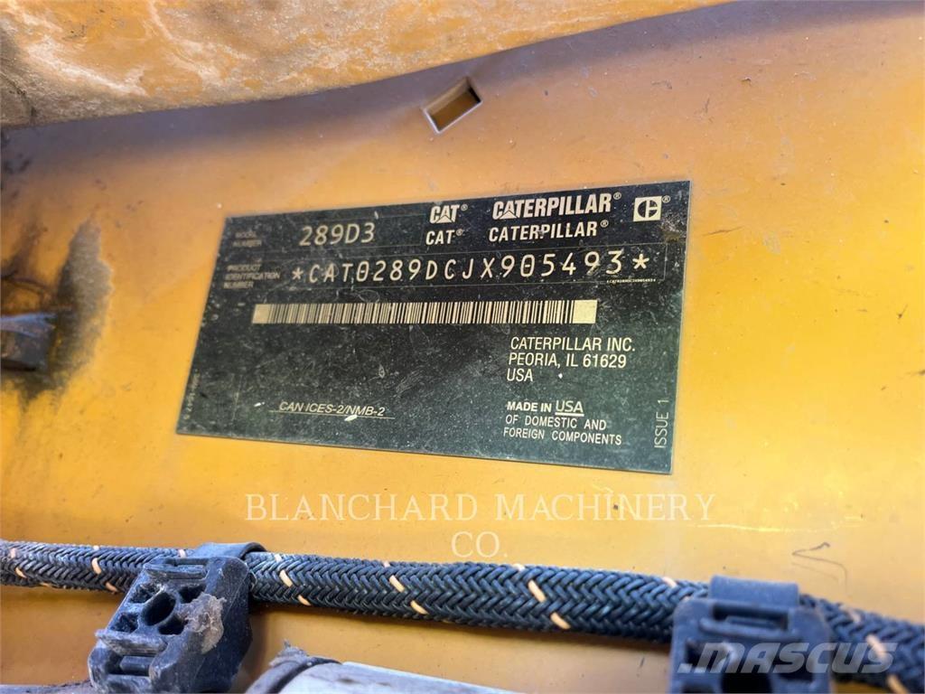 CAT 289D3 Roomiklaadurid