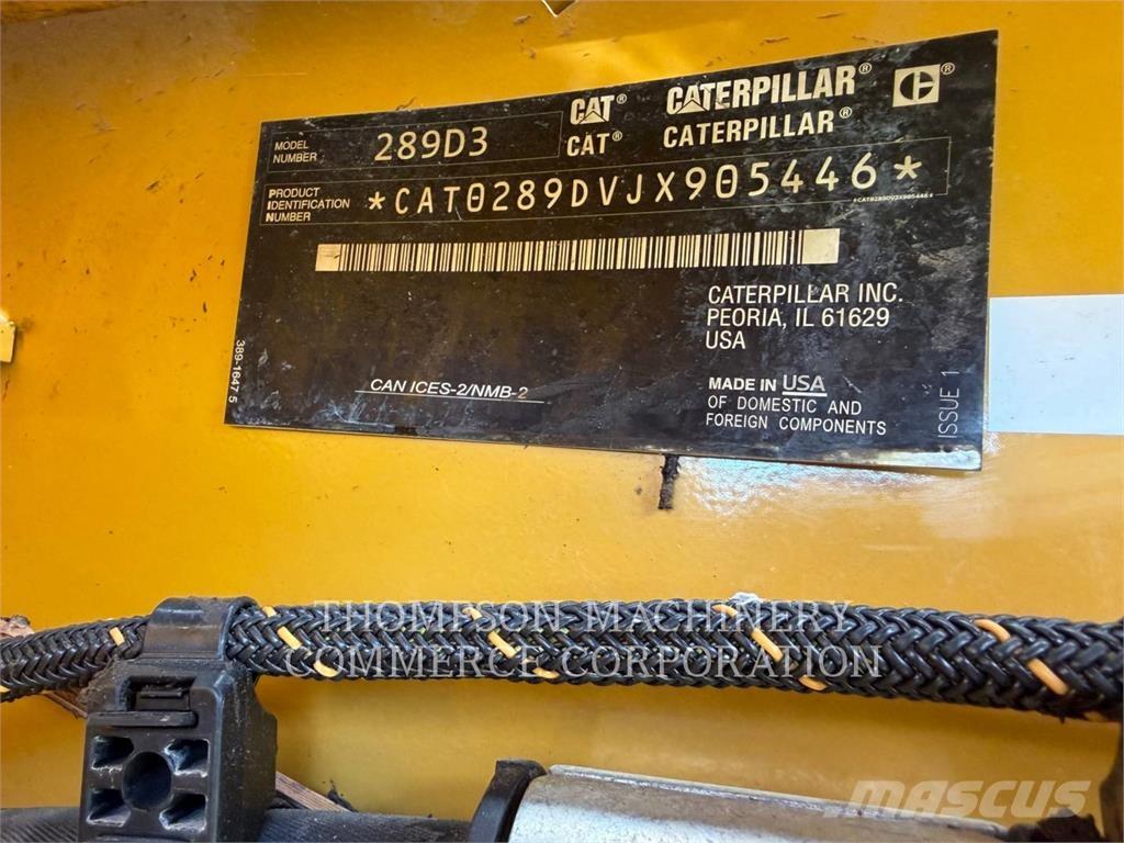 CAT 289D3 Roomiklaadurid