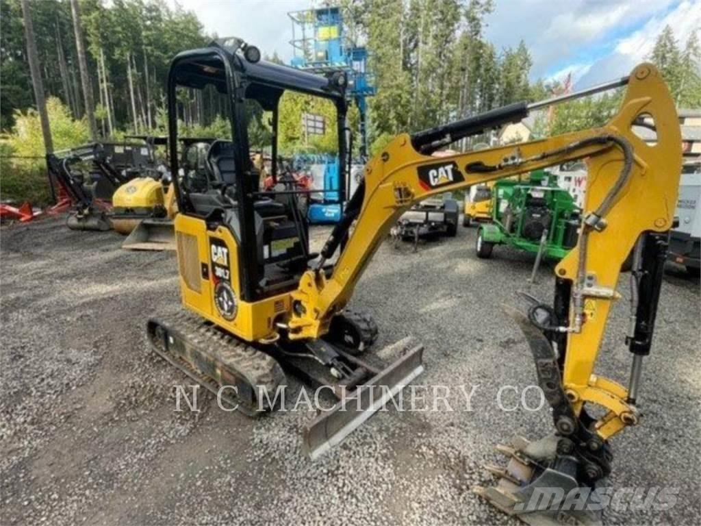 CAT 301.7 CRCN Roomikekskavaatorid