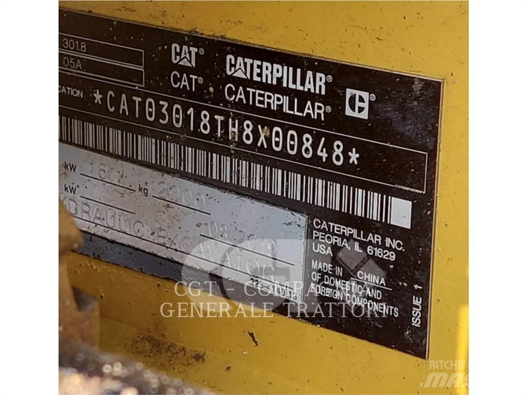 CAT 301.8 Roomikekskavaatorid