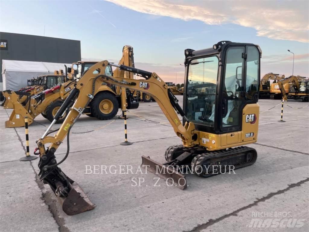 CAT 301.8 Roomikekskavaatorid