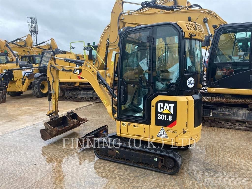 CAT 301.8-05A Roomikekskavaatorid