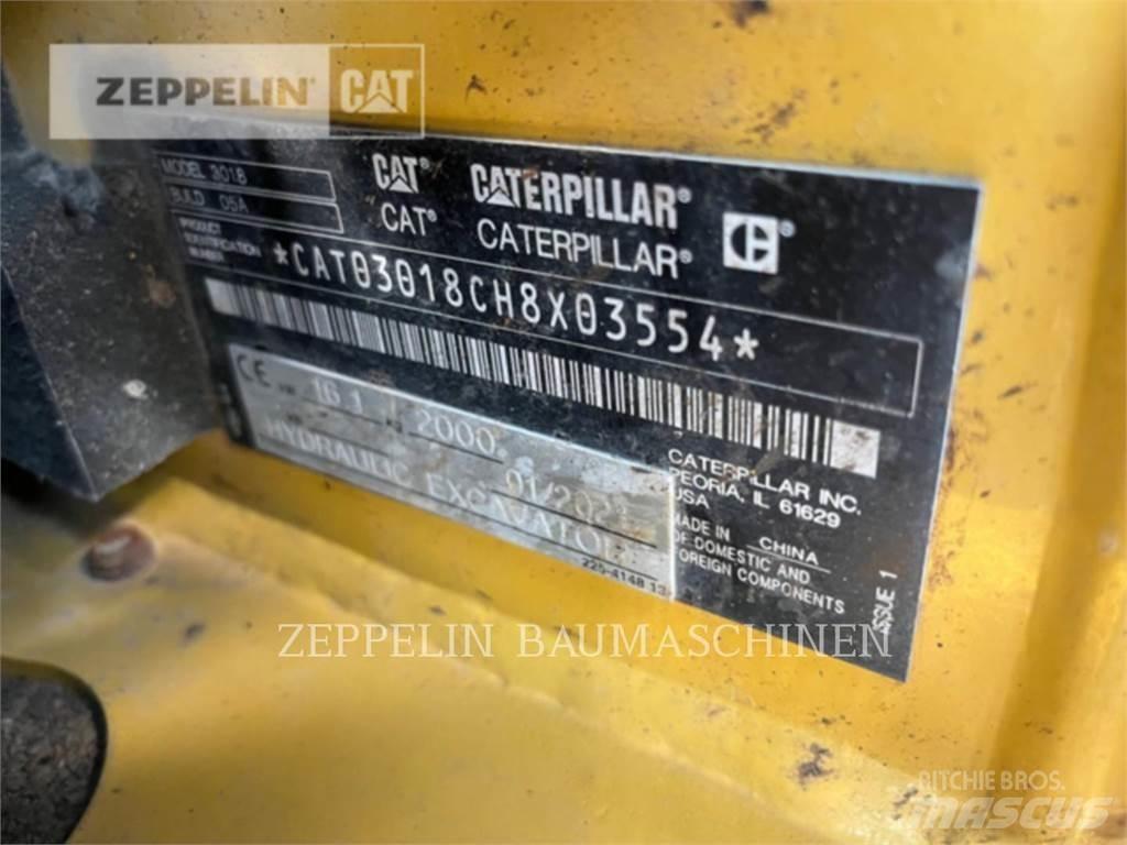 CAT 301.8-05A Roomikekskavaatorid