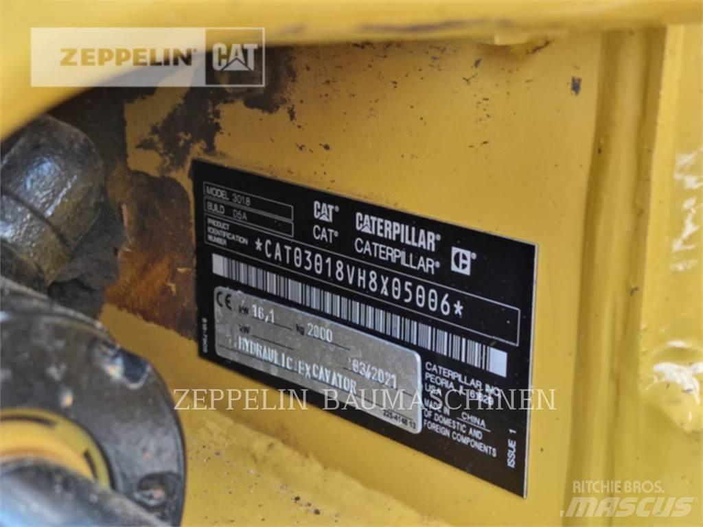 CAT 301.8-05A Roomikekskavaatorid