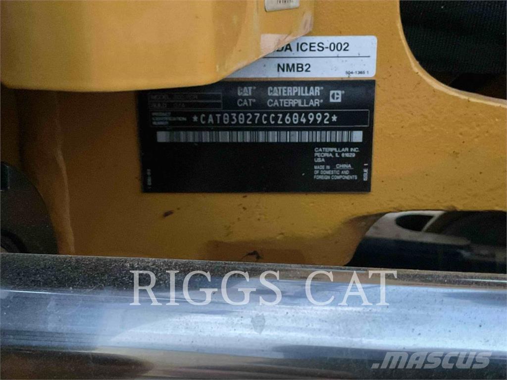 CAT 302.707CR Roomikekskavaatorid