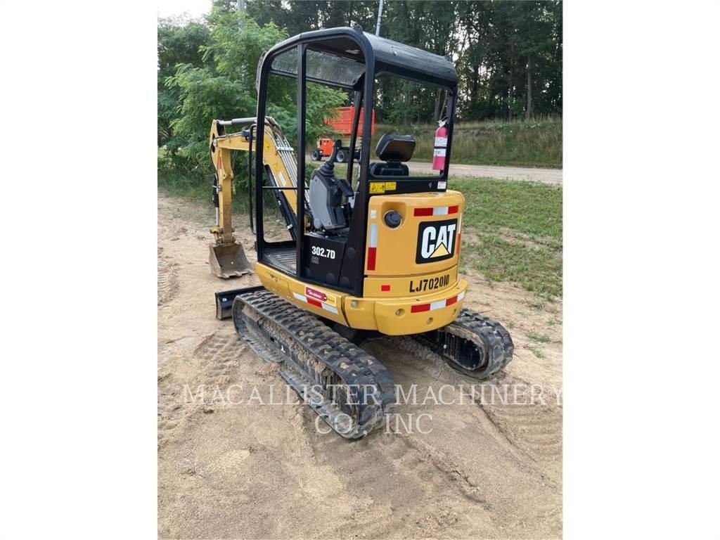 CAT 302.7DCR Roomikekskavaatorid