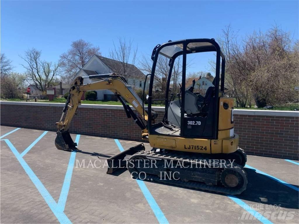 CAT 302.7DCR Roomikekskavaatorid