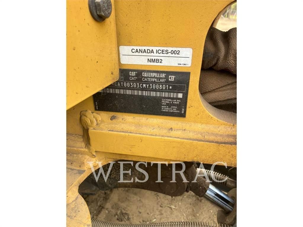 CAT 303 Miniekskavaatorid < 7 t