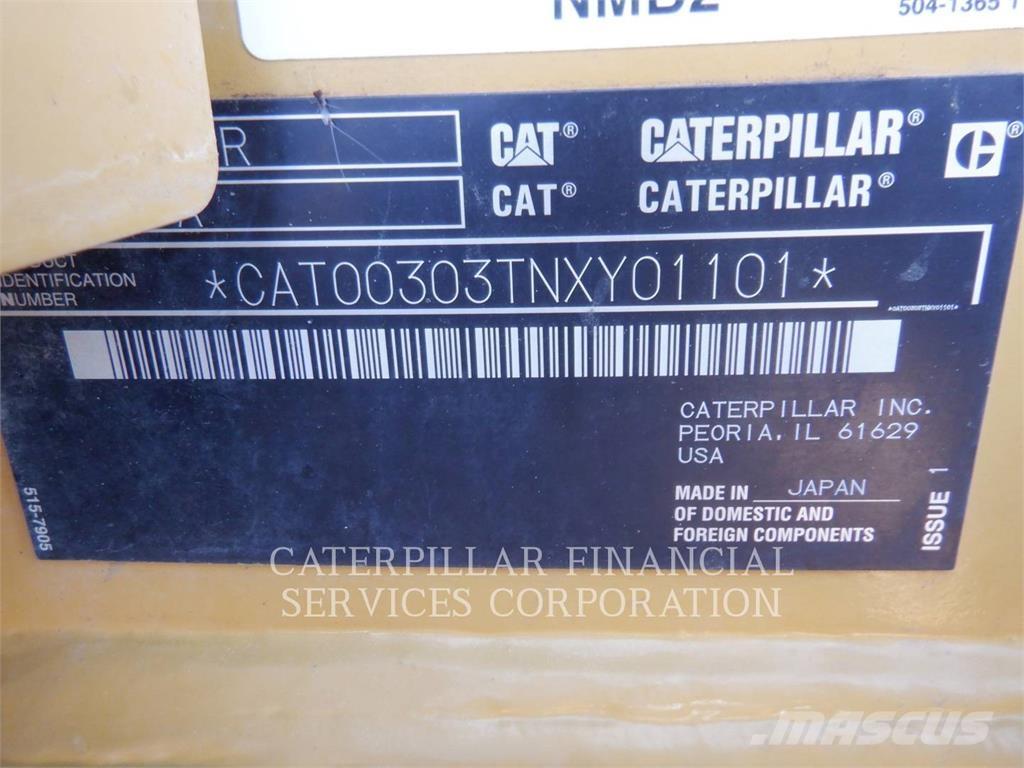 CAT 303-07CR Roomikekskavaatorid