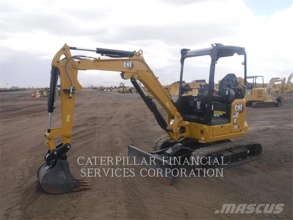 CAT 303-07CR Roomikekskavaatorid