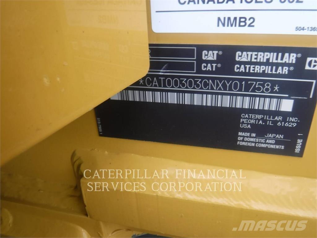 CAT 303-07CR Roomikekskavaatorid
