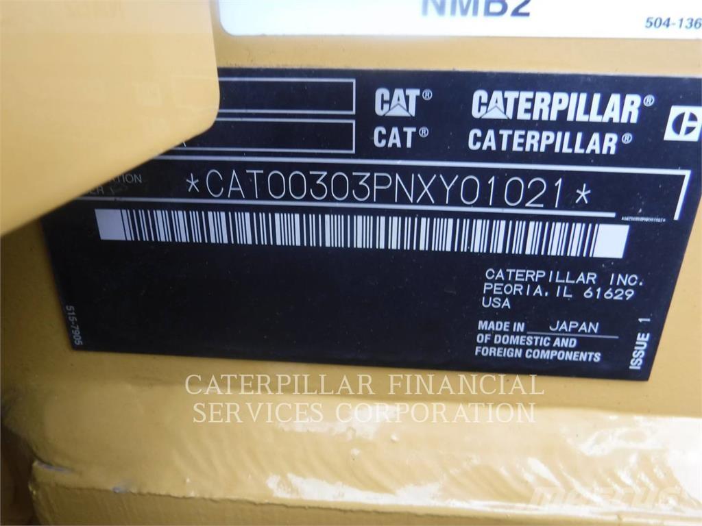 CAT 303-07CR Roomikekskavaatorid