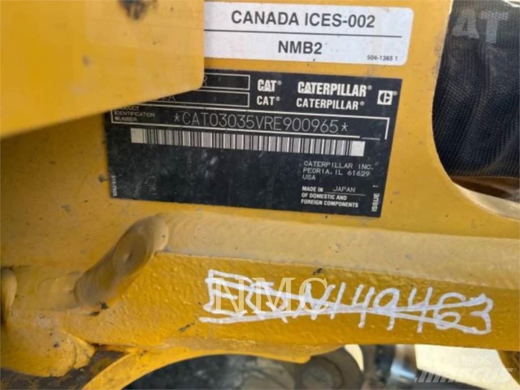 CAT 303.5 Roomikekskavaatorid