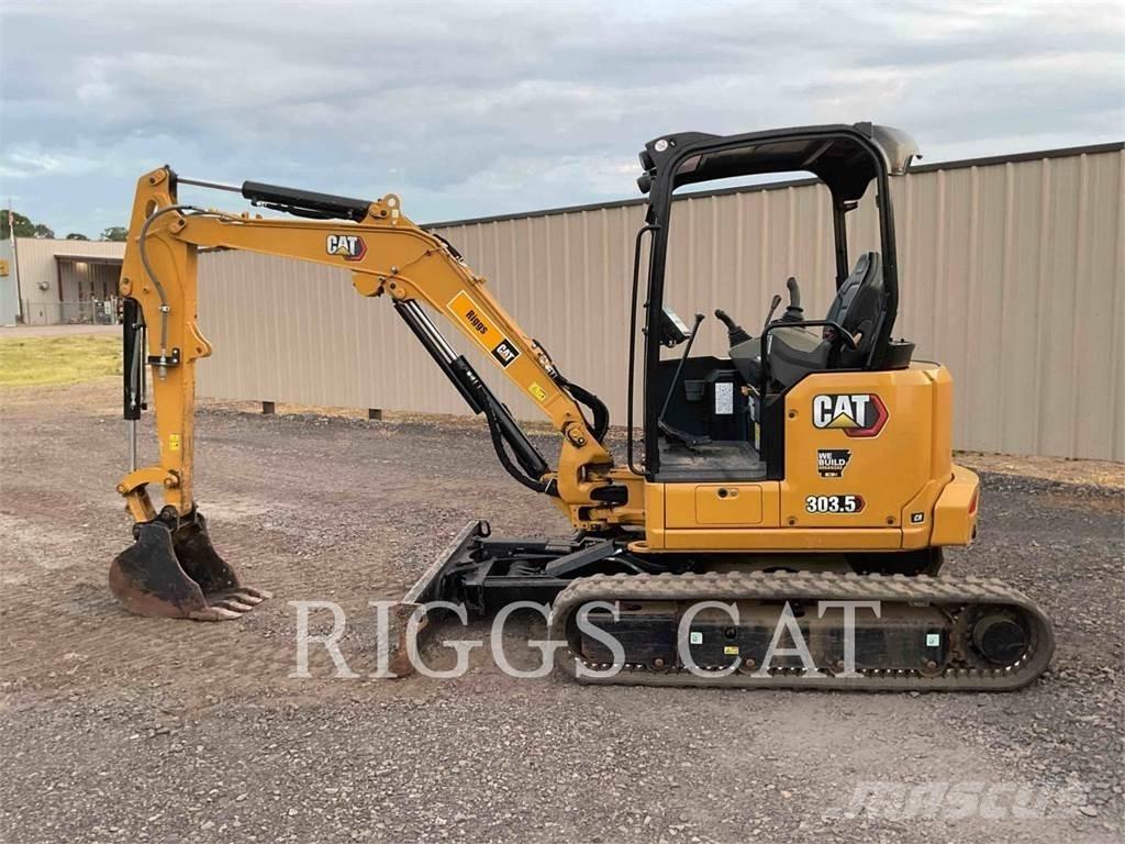 CAT 303.5 Roomikekskavaatorid