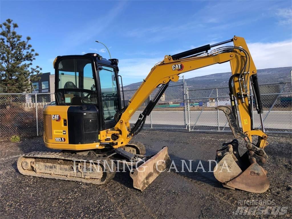 CAT 303.5-07 Roomikekskavaatorid