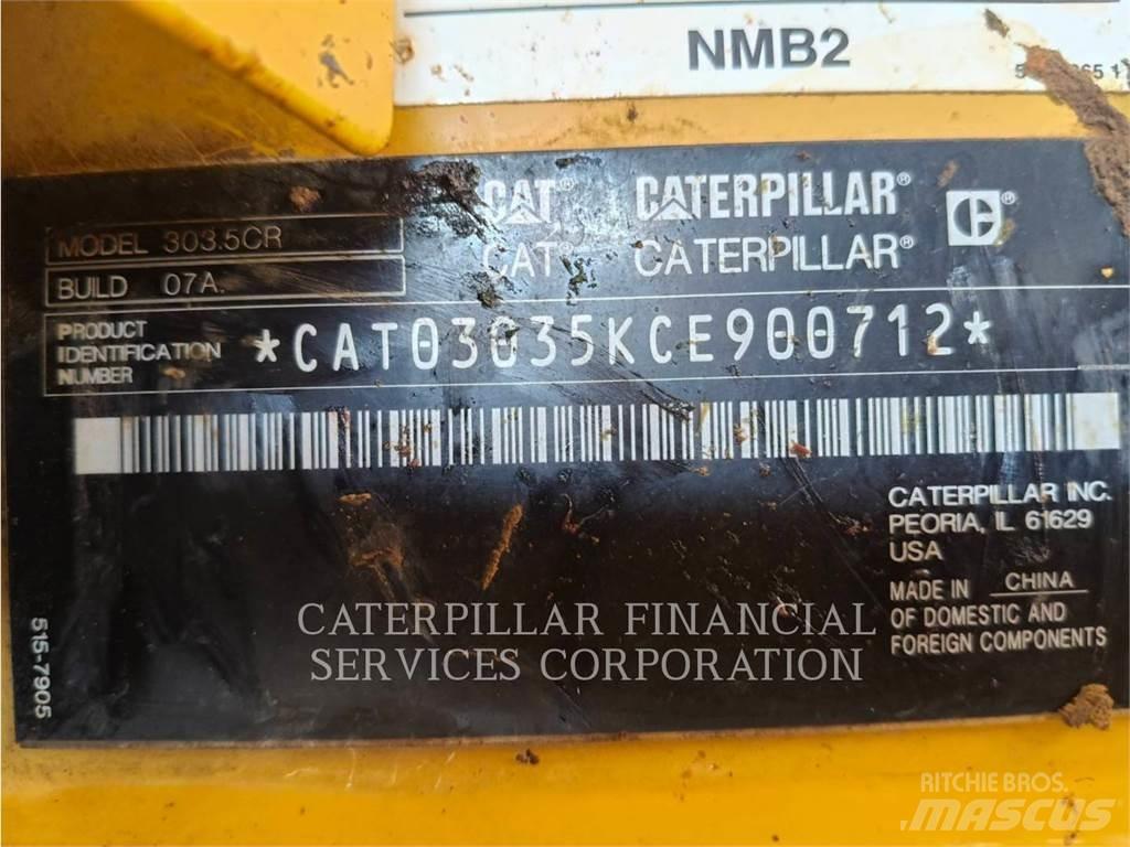 CAT 303.5-07CR Roomikekskavaatorid