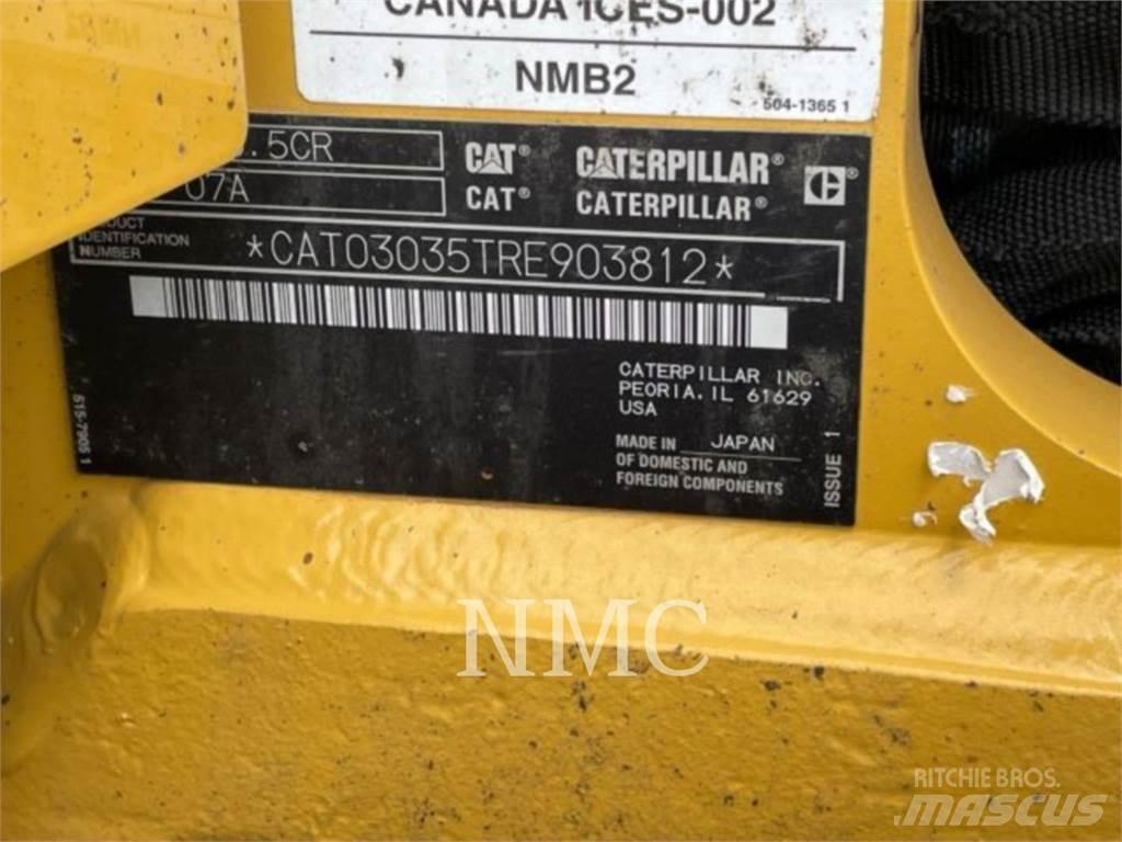 CAT 303.5-07CR Roomikekskavaatorid