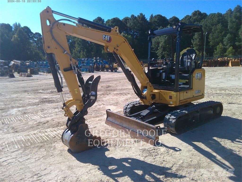 CAT 303.5-07CR Roomikekskavaatorid