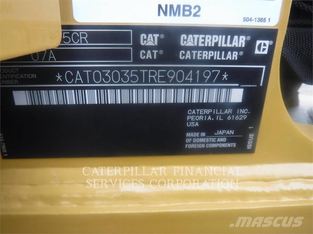 CAT 303.5-07CR Roomikekskavaatorid