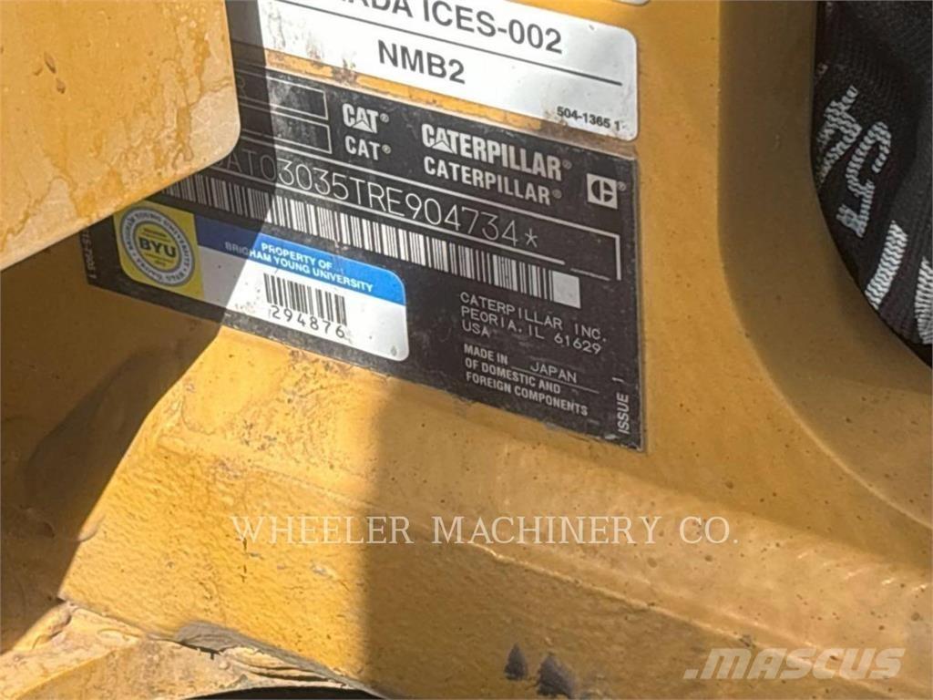 CAT 303.5 C3TH Roomikekskavaatorid
