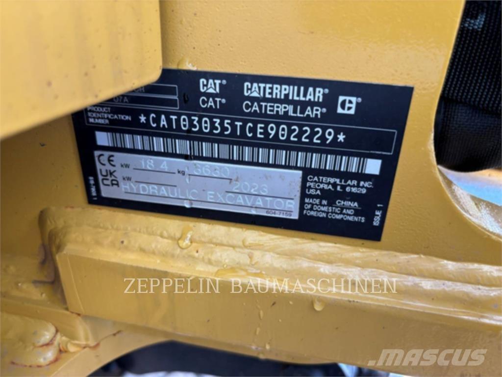 CAT 303.5CR-07 Roomikekskavaatorid