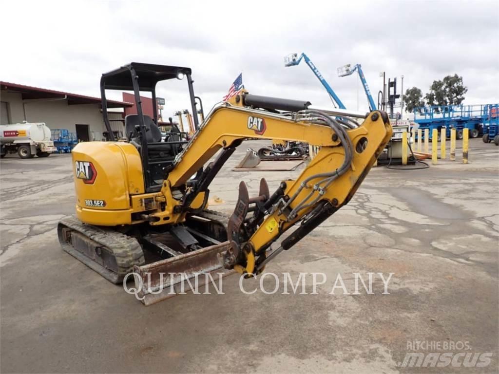CAT 303.5E2 Roomikekskavaatorid