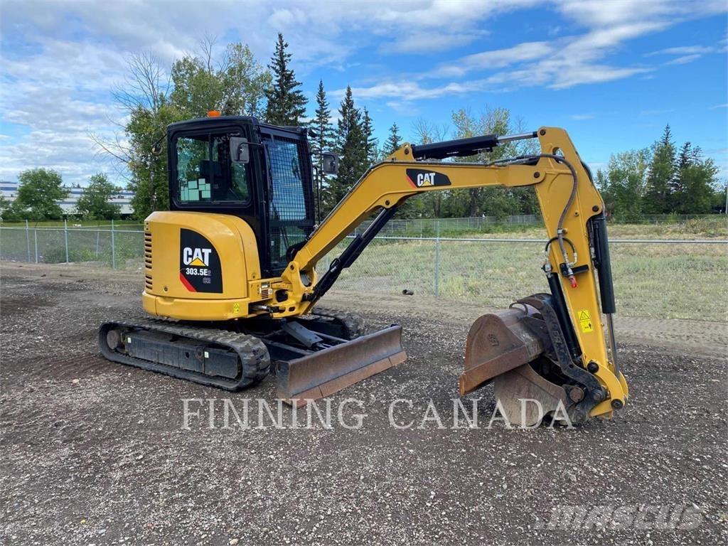 CAT 303.5E2 Roomikekskavaatorid