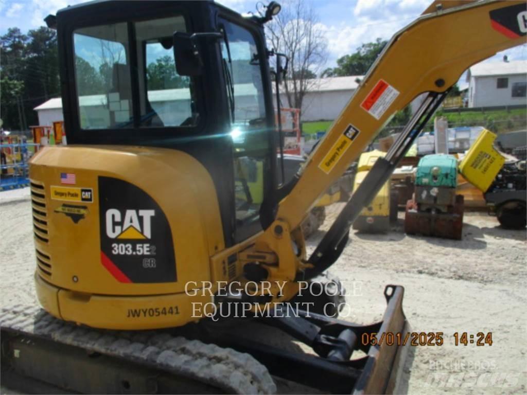 CAT 303.5E2CR Roomikekskavaatorid
