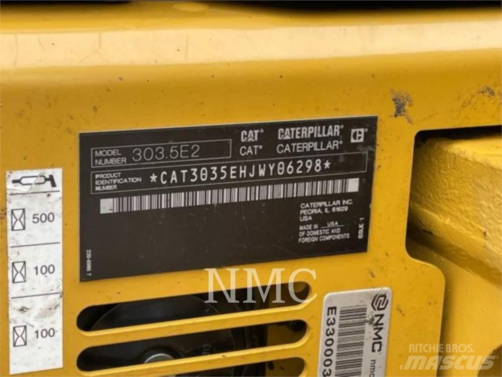 CAT 303.5ECR Roomikekskavaatorid