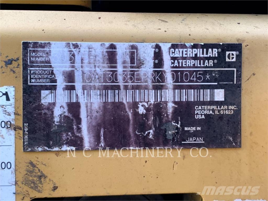 CAT 303.5ECRCN Roomikekskavaatorid