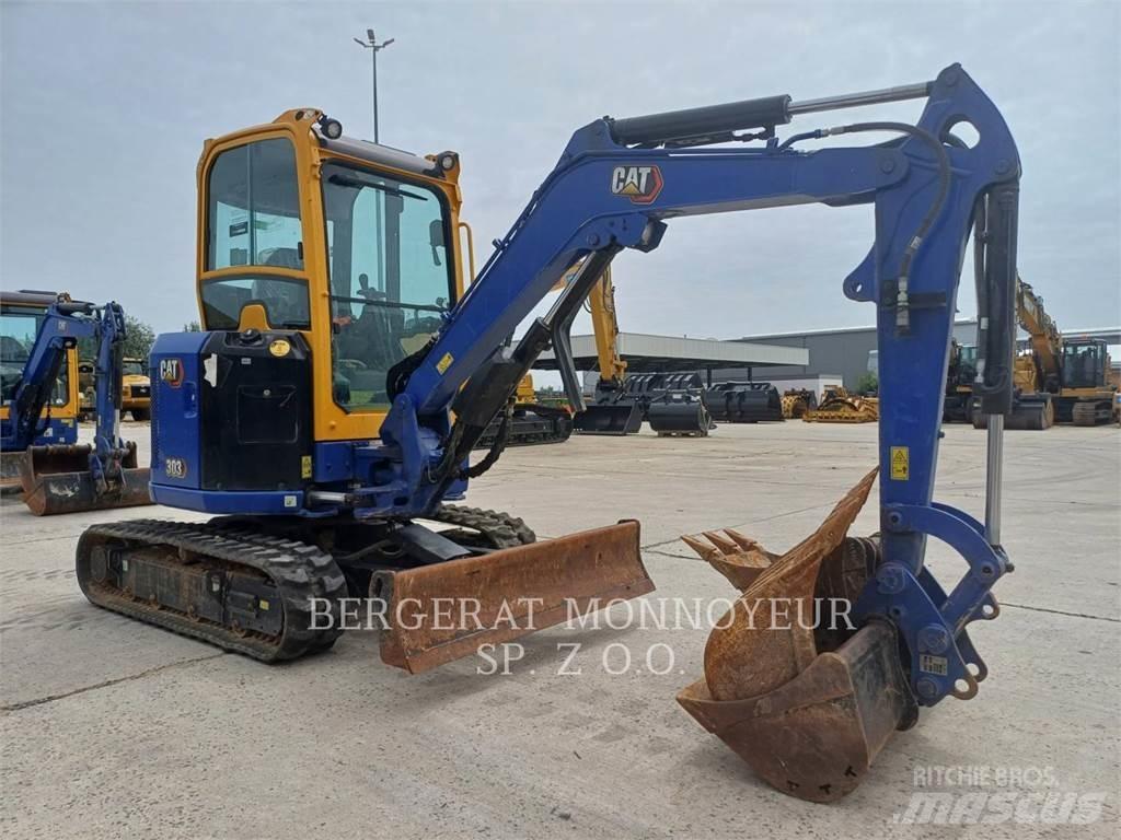 CAT 303 CR Roomikekskavaatorid