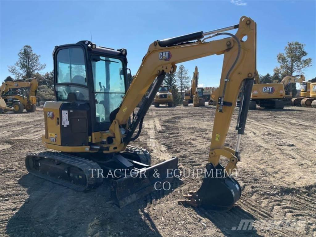 CAT 303 CRCB Roomikekskavaatorid