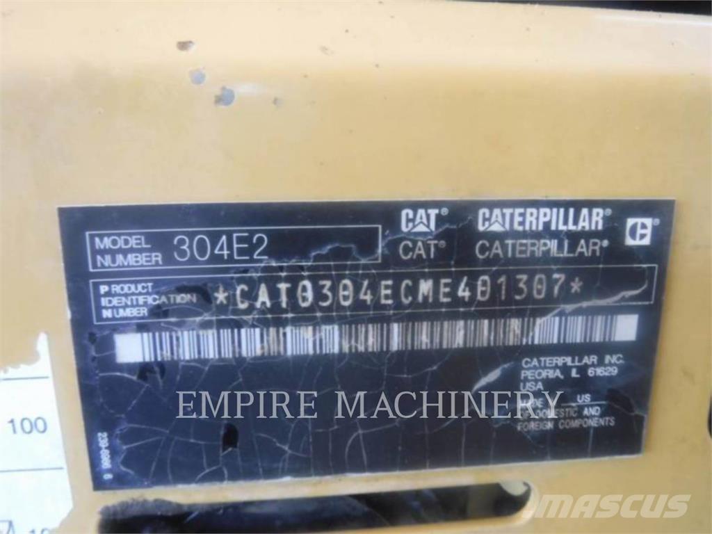 CAT 304E2 Roomikekskavaatorid