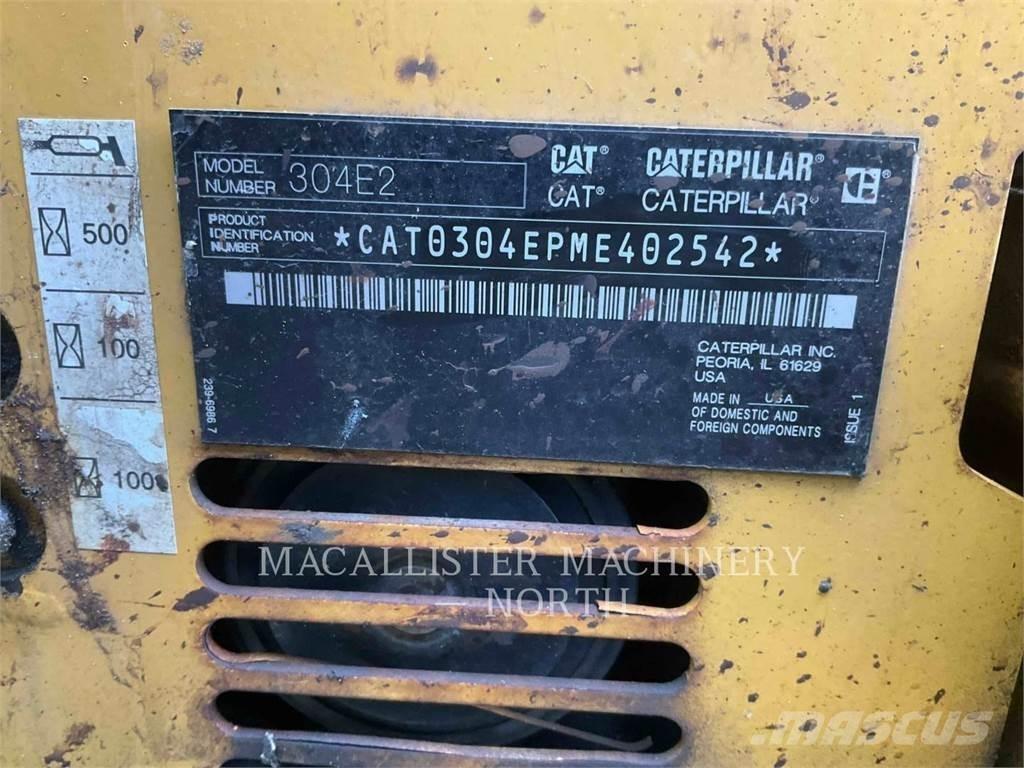 CAT 304E2 TQ Roomikekskavaatorid
