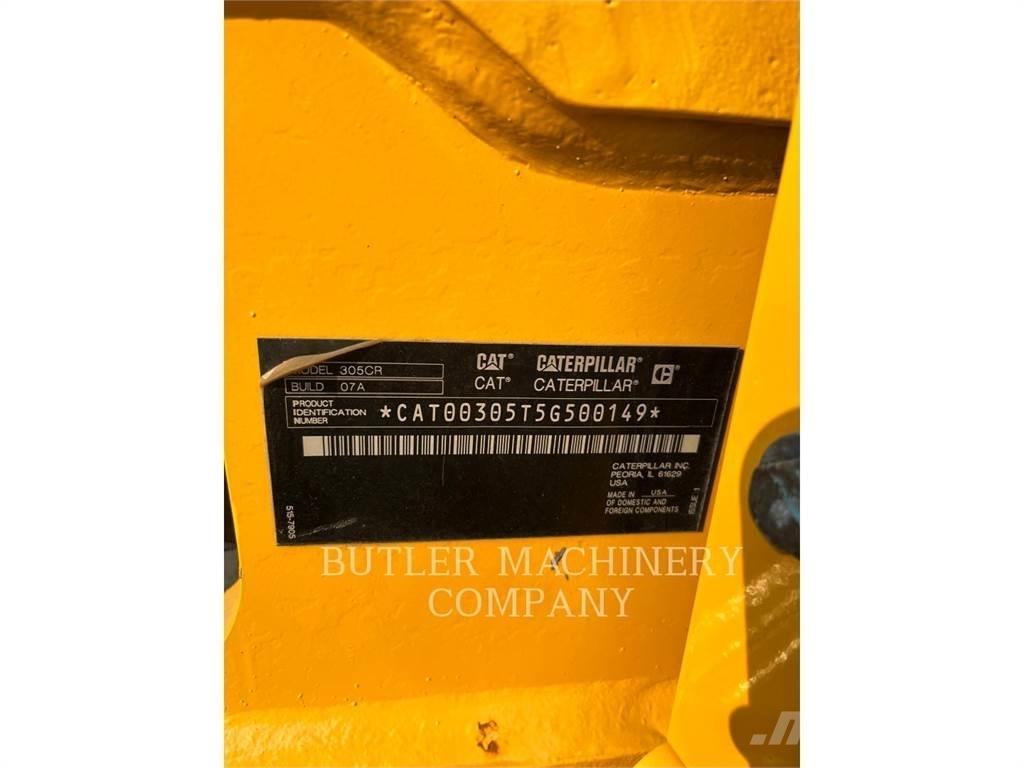 CAT 305-07A Roomikekskavaatorid