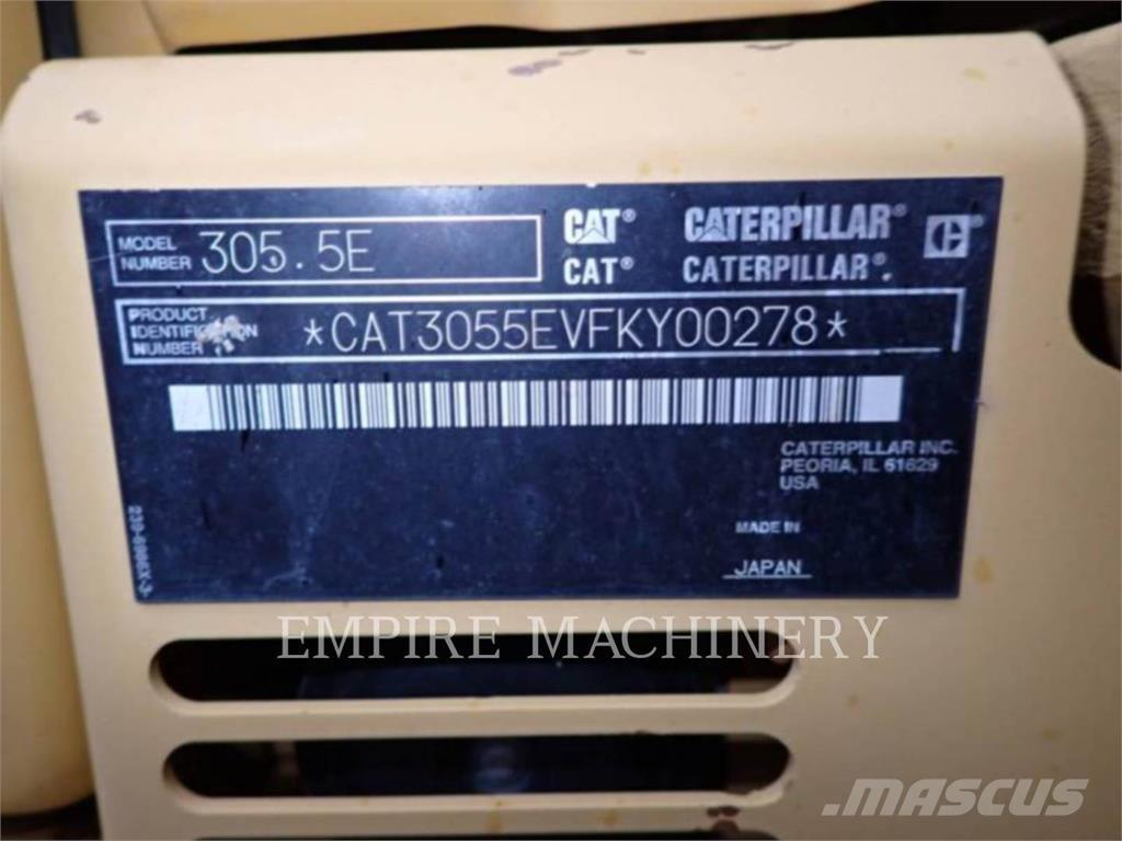 CAT 305.5E CA Roomikekskavaatorid