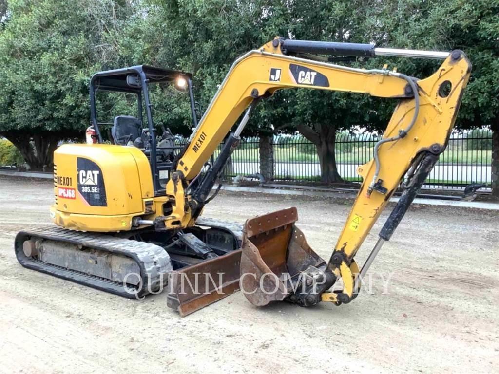 CAT 305.5E2 Roomikekskavaatorid