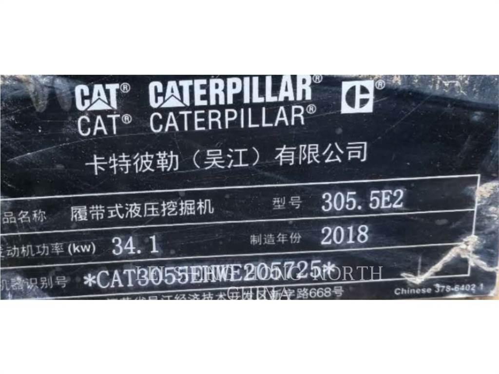 CAT 305.5E2 Roomikekskavaatorid