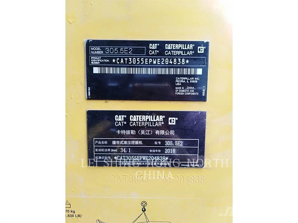 CAT 305.5E2 Roomikekskavaatorid