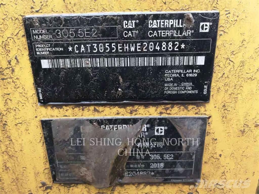 CAT 305.5E2 Roomikekskavaatorid